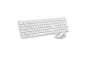 Näppäimistöt - Logitech Signature Slim Combo MK950 - Off-White - Näppäimistö ja Hiirisetti - Pohjoismainen - Valkoinen - 920-012489