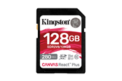 Muistikortti - Kingston Canvas React Plus V60 SD - 280MB/s - 128GB - SDR2V6/128GB