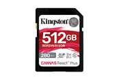 Muistikortti - Kingston Canvas React Plus V60 SD - 280MB/s - 512GB - SDR2V6/512GB