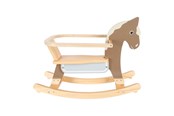 Vauva- ja taaperolelut - Small Foot - Rocking Horse with Seat Brown - 12291