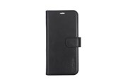 Puhelin - Kannet ja kotelot - Radicover Wallet Case 2in1 Anti Radiation Leather MagS Black - iPhone 15 Pro - RAD286