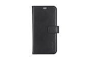 Puhelin - Kannet ja kotelot - Radicover Wallet Case 2in1 Anti Radiation Leather MagS Black - iPhone 15 - RAD285