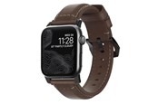 Smartwatch - Lisävarusteet - Nomad - Traditional Band - 44mm/42mm | Black Hardware | Rustic Brown Leather - NM1A4RBT00