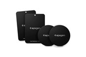 Puhelin - Muut lisävarusteet - Spigen Kuel MP-4P Car Mount Metal Plates - black - 000EP20342