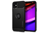 Puhelin - Kannet ja kotelot - Spigen Rugged Armor - black - iPhone 11 - 076CS27183
