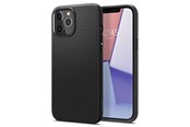 Puhelin - Kannet ja kotelot - Spigen Liquid Air - black - iPhone 12/Pro - ACS01701