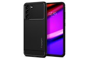 Puhelin - Kannet ja kotelot - Spigen Rugged Armor - black - Samsung Galaxy S21 FE 5G - ACS03049