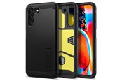Puhelin - Kannet ja kotelot - Spigen Tough Armor - black - Samsung Galaxy S21 FE 5G - ACS03059