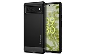 Puhelin - Kannet ja kotelot - Spigen Rugged Armor - black - Google Pixel 6 - ACS03437