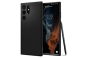 Puhelin - Kannet ja kotelot - Spigen Liquid Air - matte black - Samsung Galaxy S22 Ultra - ACS03915