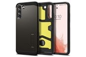 Puhelin - Kannet ja kotelot - Spigen Tough Armor - gunmetal - Samsung Galaxy S22 - ACS03992