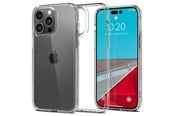 Puhelin - Kannet ja kotelot - Spigen Crystal Hybrid - crystal clear - iPhone 14 Pro Max - ACS04639