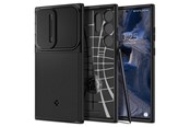 Puhelin - Kannet ja kotelot - Spigen Optik Armor - black - Samsung Galaxy S23 Ultra - ACS05639