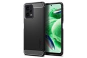 Puhelin - Kannet ja kotelot - Spigen Rugged Armor - black - Xiaomi Redmi Note 12 5G/ POCO X5 5G - ACS05787