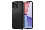 Puhelin - Kannet ja kotelot - Spigen Liquid Air - matte black - iPhone 15 Pro Max - ACS06562