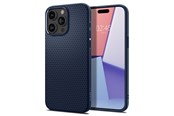 Puhelin - Kannet ja kotelot - Spigen Liquid Air - navy blue - iPhone 15 Pro Max - ACS06563