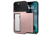 Puhelin - Kannet ja kotelot - Spigen Slim Armor CS - rose gold - iPhone 15 Pro Max - ACS06590