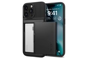 Puhelin - Kannet ja kotelot - Spigen Slim Armor CS - black - iPhone 15 Pro - ACS06728