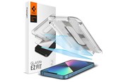 Puhelintarvikkeet - Näytönsuojat - Spigen Glass tR EZ Fit 2 Pack - privacy sensor open - iPhone 14 Plus/13 Pro Max - AGL03378