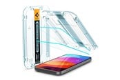 Puhelintarvikkeet - Näytönsuojat - Spigen Glass tR EZ Fit 2 Pack - transparency - iPhone 16/15 Plus - AGL06883