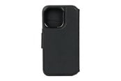 Puhelin - Kannet ja kotelot - Decoded Leather Detachable Wallet for iPhone 15 Pro Black - D24IPO15PDW5BK