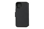 Puhelin - Kannet ja kotelot - Decoded Leather Detachable Wallet for iPhone 15 Plus Black - D24IPO15PLDW5BK