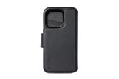 Puhelin - Kannet ja kotelot - Decoded Leather Detachable Wallet for iPhone 13/14/15 Black - D24IPO15DW5BK