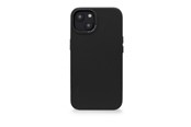 Puhelin - Kannet ja kotelot - Decoded Leather Backcover for iPhone 14 Plus Black - D23IPO14MBC1BK