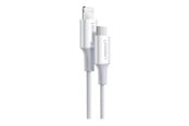 USB kaapelit - UGREEN USB-C <-> Lightning - 2m - Valkoinen - 60749