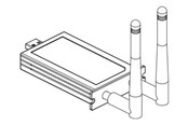 Puhelin - Muut lisävarusteet - Philips CRD22 - wireless adapter for LED display - CRD22/00