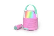 Kannettavat & Bilekaiuttimet - MOB Speaker Karaoke Kit Mic Rosa - KS-80-PK1