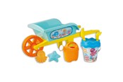 Ulkoleikit - Androni Wheelbarrow with Bucket Set Underwater World 8 pc - 6303-FISH