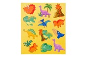 Luovat leikit - LG-Imports Sticker sheet Dinosaur 12 pcs. - 8558
