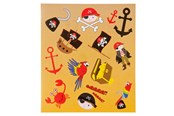 Luovat leikit - LG-Imports Pirate sticker sheet - 8557
