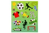 Luovat leikit - LG-Imports Sticker sheet Football - 8556