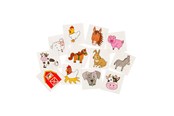 Pienet lahjat lapsille - LG-Imports Tattoos Farm animals 12 pcs. - 8481