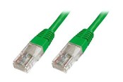 Verkkokaapelit - DIGITUS Ecoline patch cable - 50 cm - green - Vihreä - 0.5m - DK-1512-005/G
