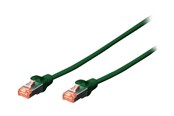 Verkkokaapelit - DIGITUS Professional patch cable - 5 m - green - Vihreä - 5m - DK-1644-050-G-10