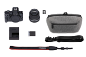 Kamerat - Canon EOS R50 + RF-S 18-45mm Travel Kit (Shoulder Bag & 64GB SD Card) - 5811C098
