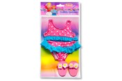 Nuket & tarvikkeet - Heless Doll Bikini with Slippers 35-45 cm - 787
