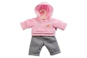 Nuket & tarvikkeet - Heless Dolls Jogging Outfit - Pink/blue 28-33 cm - assorted - 1240