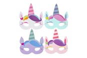 Pienet lahjat lapsille - LG-Imports Foam mask unicorn (Assorted) - 9663