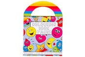 Luovat leikit - LG-Imports Coloring book with stickers smile face - 6864