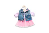 Nuket & tarvikkeet - Heless Doll dress with waistcoat 35-45 cm - 2550