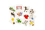 Pienet lahjat lapsille - LG-Imports Tattoos Football 12pcs. - 8486