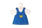 Nuket & tarvikkeet - Heless Doll dress with Golden T-Shirt 28-35 cm - 1052