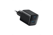 Puhelin - Adapterit & Laturit - Anker 323 Charger 33W 1x USB-A 1x USB-C Power Adapter - Black - A2331G11