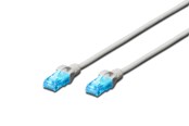 Verkkokaapelit - DIGITUS CAT 5e U-UTP Patch Cord - 20m - Harmaa - 20m - DK-1512-200