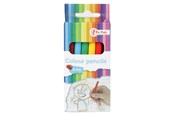 Harrastustarvikkeet - Toi-Toys Colored pencils 6 pcs. - 46480A