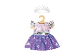Nuket & tarvikkeet - Heless Doll dress Fairy and Unicorn with Sequins and Crown 28-35 cm - 1131